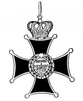 Order of Virtuti Militari, Type II, Grand Cross Reverse