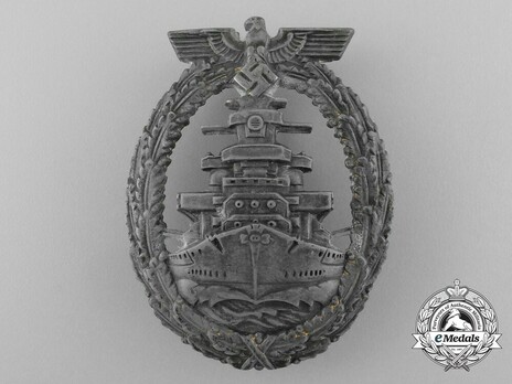 High Seas Fleet Badge, by R. Simm Obverse