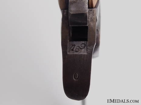 Luftwaffe Gravity Knife (Wartime "Take-Down" version) Stamp Detail