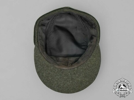 German Army NCO/EM's Visored Field Cap M43 Interior