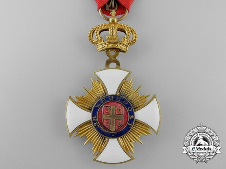 Order of the Star of Karageorg, Civil Division, IV Class Obverse