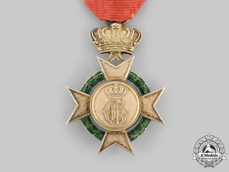 Order of Arts and Sciences, I Class Cross (in silver) Reverse