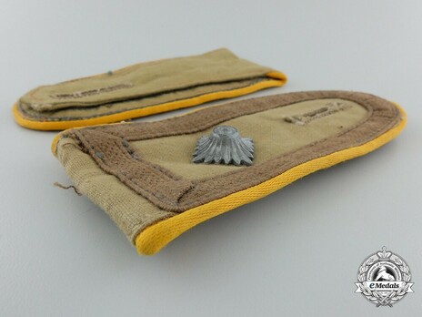 Luftwaffe Tropical Flying Troops Feldwebel Shoulder Boards