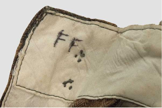 Waffen-SS Camouflage Trousers M44 (late version; Oakleaf pattern) Detail