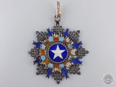 Order of the Brilliant Star, II Class Sash Badge Obverse