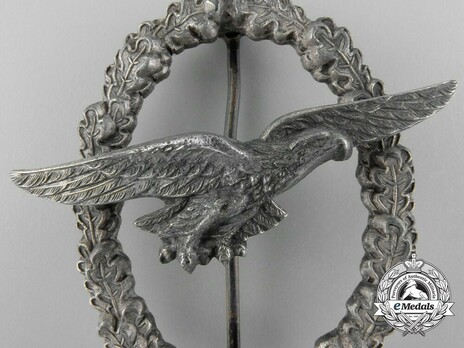 Glider Pilot Badge, by C. E. Juncker (in zinc) Detail