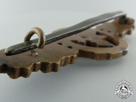 Transport & Glider Clasp, in Bronze Detail