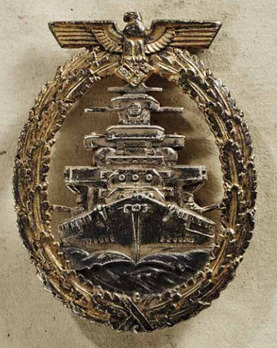 High Seas Fleet Badge with Diamonds Obverse