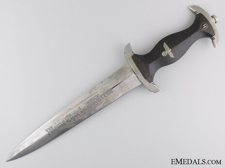 Allgemeine SS M33 Early Pre-RZM Mark Service Dagger (by Carl Eickhorn) Obverse