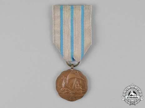 Medal of Maritime Virtue, Type I, Civil Division, III Class Obverse