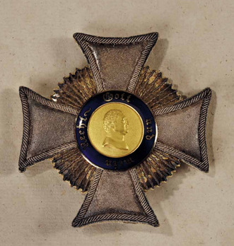 Friedrich Order, Type I, Breast Star Obverse