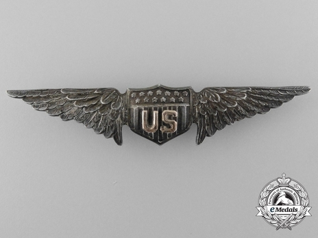 Pilot Wings (with sterling silver) (by Charles May Robbins) Obverse