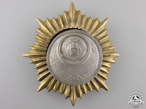 Order of Independence (Nishan-i-Istiqlal), Military Division, II Class Grand Commander Breast Star Obverse