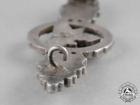 Transport & Glider Clasp, in Silver (in tombac) Detail