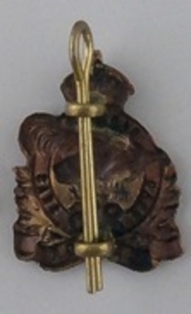 216th Infantry Battalion Other Ranks Collar Badge Reverse