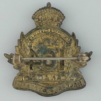 164th Infantry Battalion Other Ranks Collar Badge Reverse