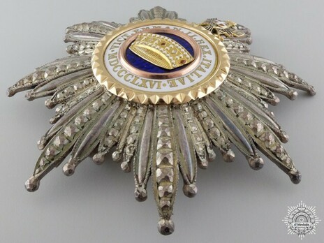 Order of the Crown of Italy, Grand Cross Breast Star Obverse