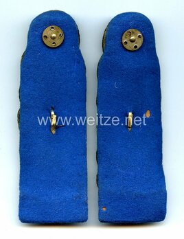 Kriegsmarine Administration Korvettenkapitän Shoulder Boards Reverse