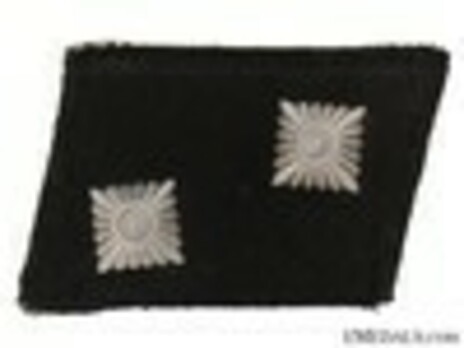 Waffen-SS Oberscharführer Collar Tabs Obverse