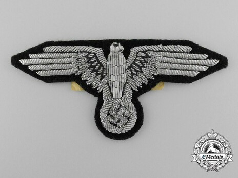 Waffen-SS 2nd pattern Officer's Sleeve Eagle Obverse