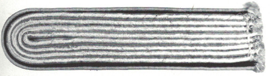 NSKK Sturmhauptführer - Sturmführer Shoulder Boards Obverse