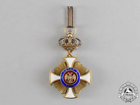 Order of the Star of Karageorg, Civil Division, III Class Obverse