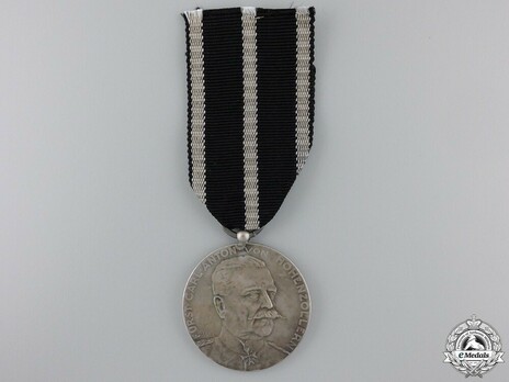 Carl Anton Commemorative Medal, Silver Medal Obverse