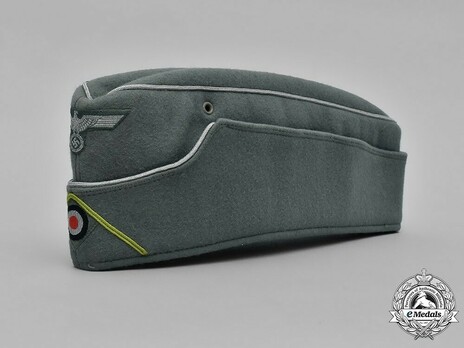 German Army Panzer Grenadier Officer's Field Cap M38 Profile