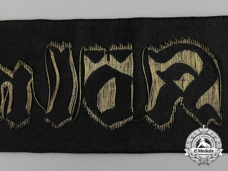 Kriegsmarine Kreuzer Köln Cap Tally Ribbon Detail