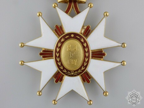 Order of Saint Joseph, Grand Cross Reverse