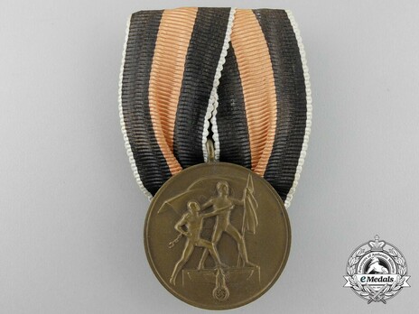 Commemorative Medal of 1st October 1938 (Sudetenland Medal) Obverse