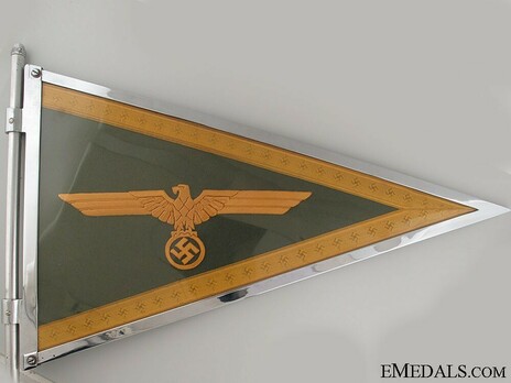 German Army General’s Pennant Obverse Detail