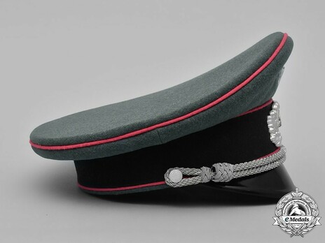 German Army Armoured Officer's Visor Cap Right Side