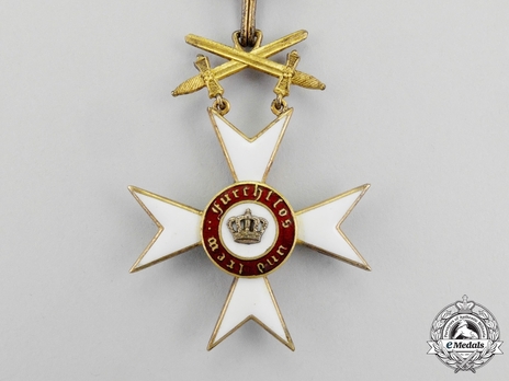 Order of the Württemberg Crown, Military Division, Knight's Cross (in silver gilt) Obverse