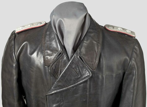 Waffen-SS Leather Panzer Jacket Obverse