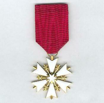 Order of the White Star, V Class Cross Obverse