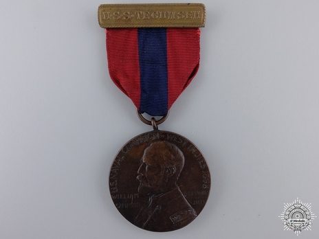 West Indies Campaign Medal (for U.S.S. Tecumseh) Obverse