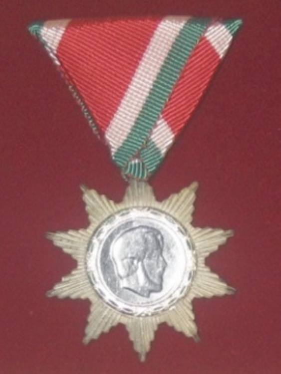 Hungarian+order+of+freedom%2c+silver+medal