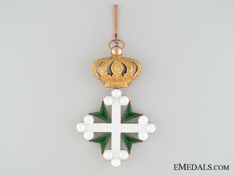 Order of St Maurice and St. Lazarus, Commander Cross (in gold) Obverse