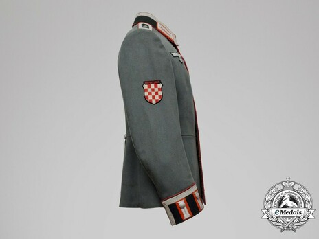 German Army Artillery & Ordnance NCO's Dress Tunic Right Side