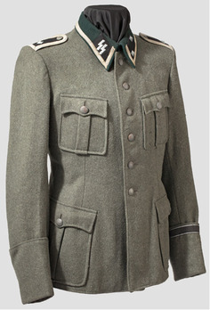 SS-VT Officer Field Tunic M36 Obverse