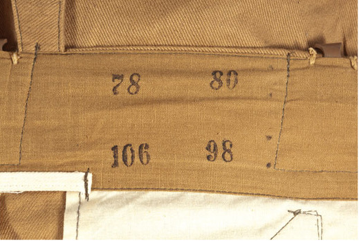 Afrikakorps Waffen-SS Trousers Detail