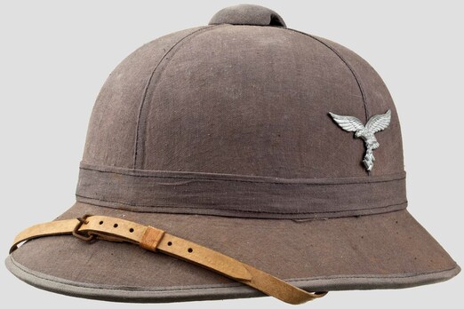 Luftwaffe Tropical Pith Helmet (blue version) Profile