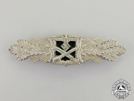 Close Combat Clasp, in Silver, by J. Feix Obverse