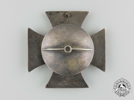 Iron Cross I Class, by Gebrüder Godet (L/50, screwback) Reverse