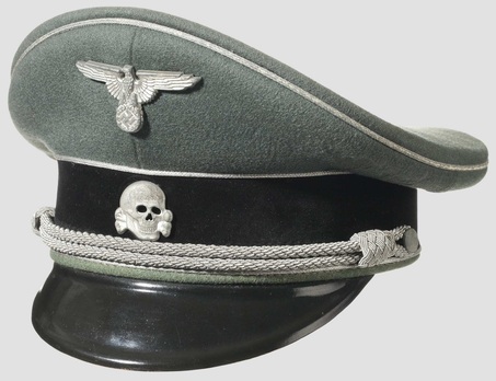 Waffen-SS General Ranks Visor Cap Profile