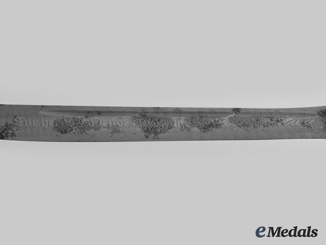 RAD Hewer M37 Damascus Blade Version Reverse Blade Detail