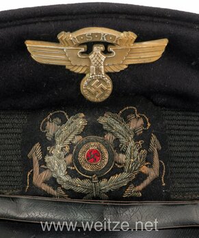 NSKK Naval Visor Cap Insignia Detail