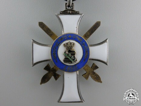 Order of Merit, Type II, Military Division, II Class Knight Reverse