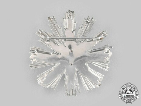 Order of Tudor Vladimirescu, III Class Breast Star (silvered)